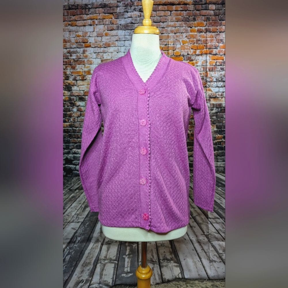 Vintage Oswal Knit Cardigan (2540-200)